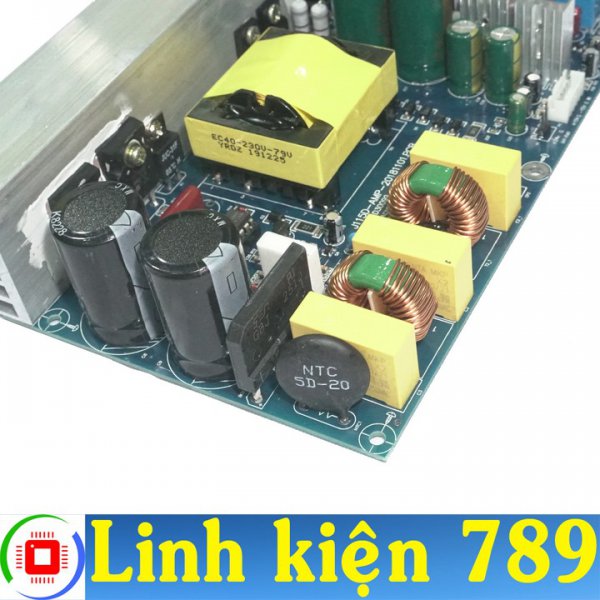 Mạch công suất Class D 1000W mono kèm nguồn